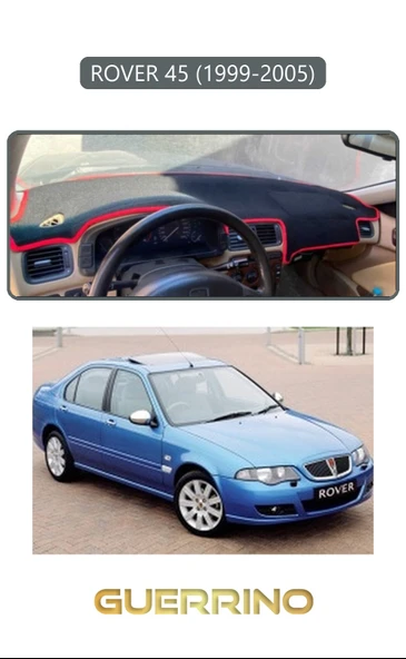 Guerrino  ROVER 45 (1999-2005)TORPİDO KORUMA HALISI GRİ KENAR ürün görseli 1