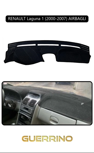 Guerrino  RENAULT Laguna 1 (2000-2007) AIRBAGLITORPİDO KORUMA HALISI SİYAH KENAR ürün görseli 1