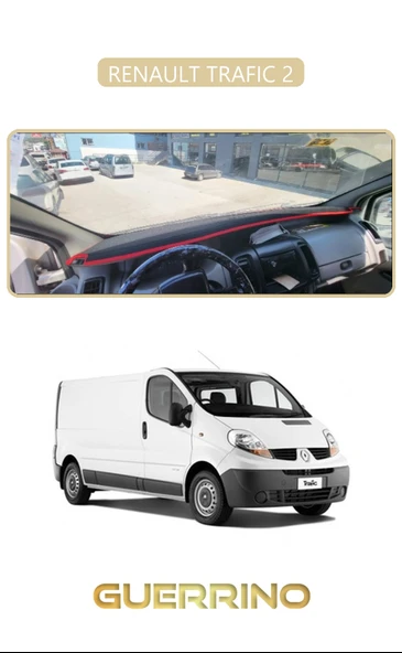 Guerrino  RENAULT TRAFIC 2TORPİDO KORUMA HALISI BEJ KENAR ürün görseli 1