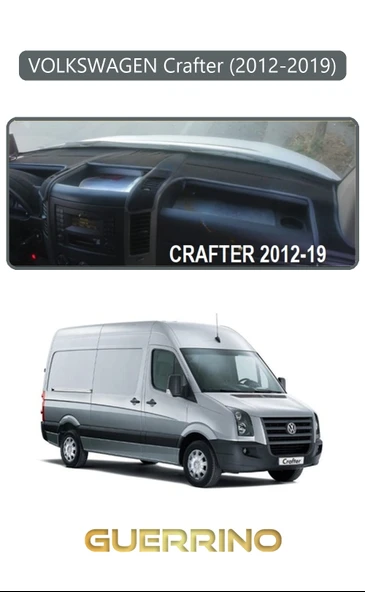Guerrino  VOLKSWAGEN Crafter (2019+)TORPİDO KORUMA HALISI GRİ KENAR ürün görseli 1