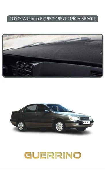 Guerrino  TOYOTA Carina E (1992-1997) T190TORPİDO KORUMA HALISI GRİ KENAR ürün görseli 1