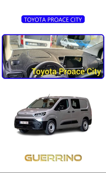 Guerrino  TOYOTA PROACE CITYTORPİDO KORUMA HALISI MAVİ KENAR ürün görseli 1