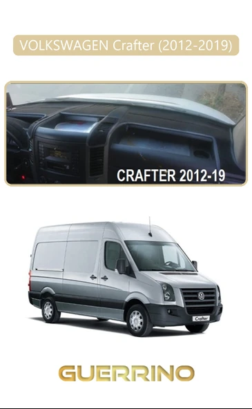 Guerrino  VOLKSWAGEN Crafter (2012-2019)TORPİDO KORUMA HALISI BEJ KENAR ürün görseli 1