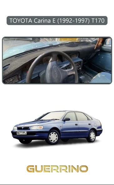 Guerrino  TOYOTA Carina E (1992-1997) T170TORPİDO KORUMA HALISI GRİ KENAR ürün görseli 1