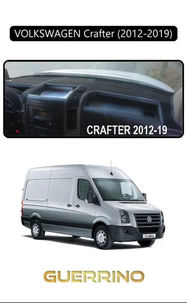 Guerrino  VOLKSWAGEN Crafter (2012-2019)TORPİDO KORUMA HALISI SİYAH KENAR ürün görseli 1