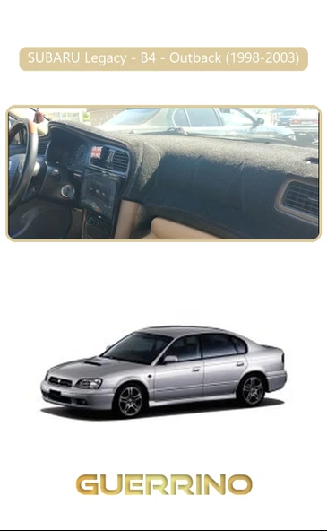 Guerrino  SUBARU Legacy / B4 / Outback (1998-2003)TORPİDO KORUMA HALISI BEJ KENAR ürün görseli 1