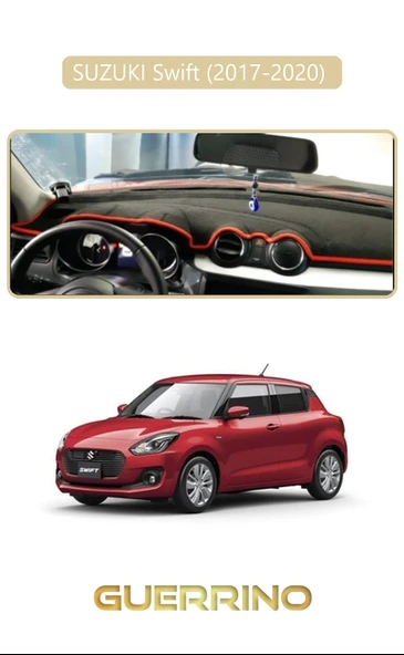 Guerrino  SUZUKI Swift   2017-2020 TORPİDO KORUMA HALISI BEJ KENAR ürün görseli 1