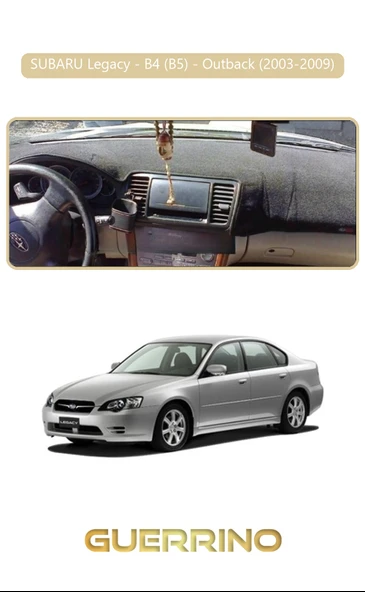 Guerrino  SUBARU Legacy / B4 (B5) / Outback (2003-2009)TORPİDO KORUMA HALISI BEJ KENAR ürün görseli 1