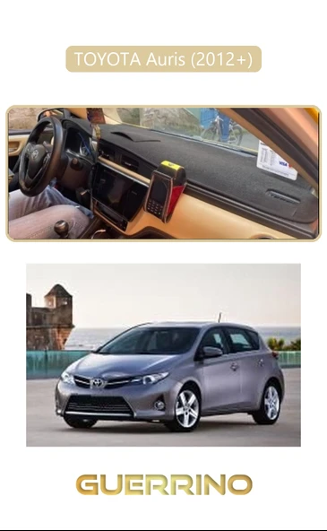 Guerrino  TOYOTA Auris (2012-2013)TORPİDO KORUMA HALISI BEJ KENAR ürün görseli 1