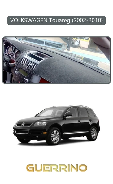 Guerrino  VOLKSWAGEN Touareg (2002-2010) ;TORPİDO KORUMA HALISI GRİ KENAR ürün görseli 1