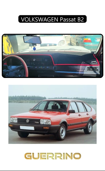 Guerrino  VOLKSWAGEN Passat B2TORPİDO KORUMA HALISI SİYAH KENAR ürün görseli 1