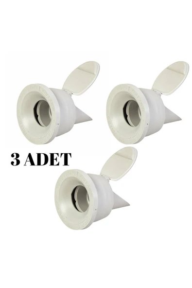 3 Adet Koku Önleyici Çekvalfli Adaptör Conta 50 Lavabo & Evyeler ürün görseli 1