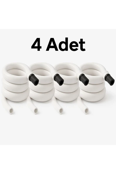 DESIPHON 4 Adet Kendiliğinden Katlanan Spiral Tuvalet Hortumu Taharet Matik Hortum Matik Set ürün görseli 1