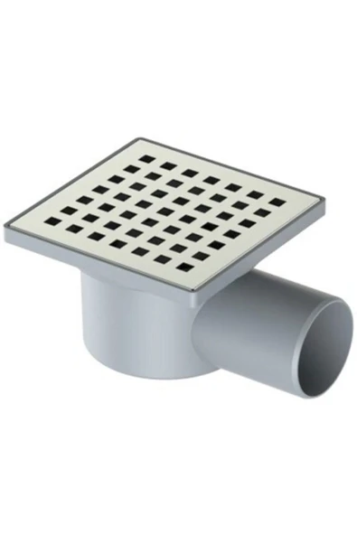 Sukar 10x10 32 Çıkışlı Plastik Çerçeve H6,5 Cm Yer Süzgeç Kare Desenli ürün görseli 1