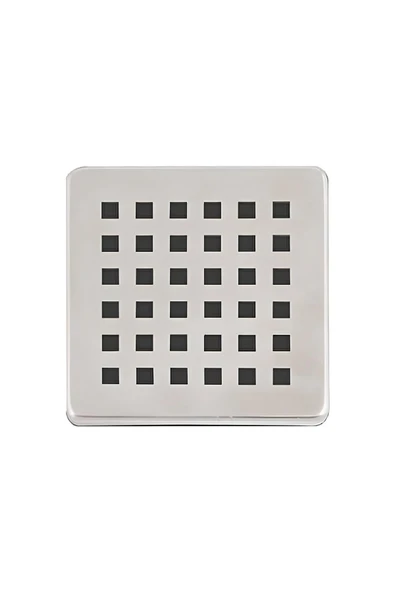 DESIPHON Paslanmaz Çelik Kare Delikli Banyo Yer Süzgeç Izgarası Üst Kapak 10X10 Süzgeç Uyumlu ürün görseli 1