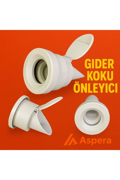 DESIPHON Koku Önleyici Çekvalfli Adaptör Conta50 Lavabo Eviye Gideri için ürün görseli 1
