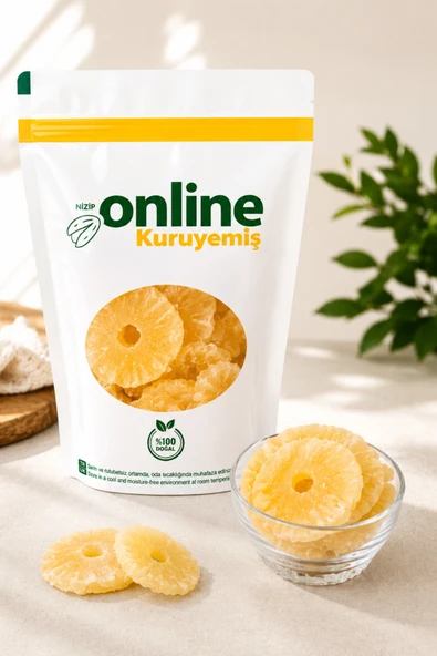 Online Kuruyemiş Ananas Kurusu 500 gr ürün görseli 1