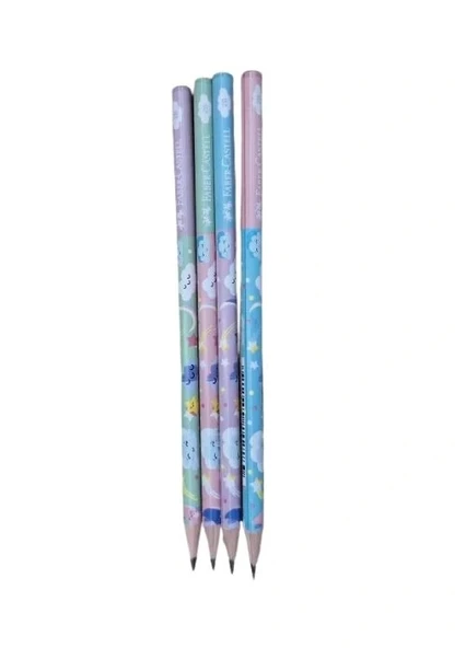 FABER CASTELL SEVİMLİ BULUTLAR KURŞUN KALEM ürün görseli 1