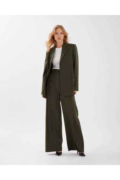 HAKİ CEKET VE PANTALON TAKIM ürün görseli 1