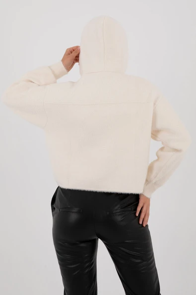 EKRU RENK ANGORA MONT - Resim 3