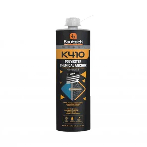 Bautech Kimyasal Dübel 410 ml - 1 Adet - SLKMKDS ürün görseli 1