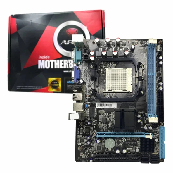 Afox A78-MAD4 DDR3 (1600MHz)OC VGA PCIe 2.0 AM3 mATX Anakart ürün görseli 1
