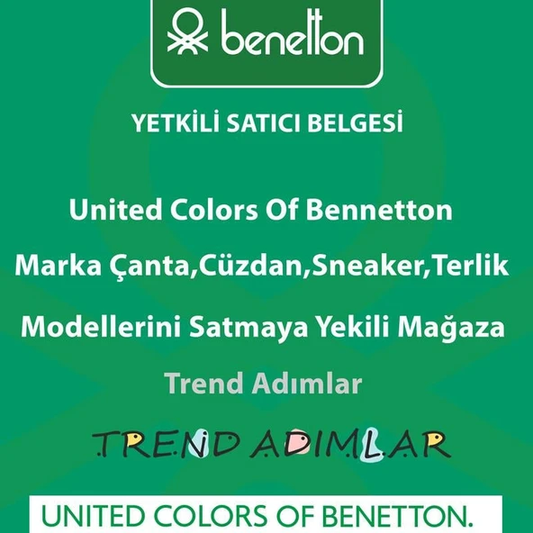 Benetton Taba Soft Line Deri Kadın Çapraz Çanta BNT 1475 - Resim 4