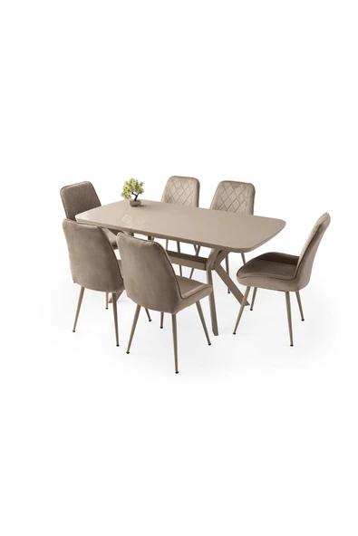 Vento Hg Masa, Cappicino, 160x90 - Resim 2