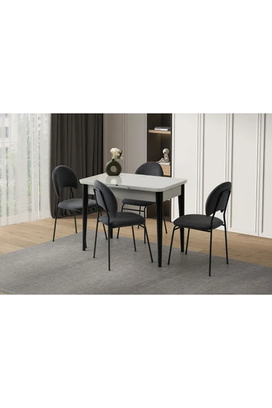 Rüzgar Hg Masa, Clarus Sandalye, Açık Gri, 100x60 ürün görseli 1