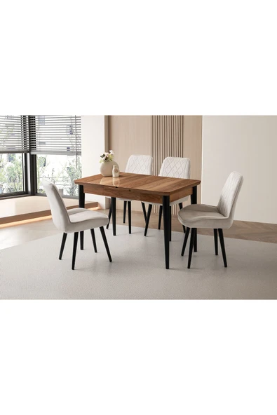 Rüzgar Hg Masa, Alora Sandalye, Hazar, 120x70 ürün görseli 1