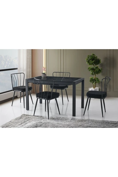 Lato Masa Ay Sandalye Takımı, Sonata, 120x74 ürün görseli 1