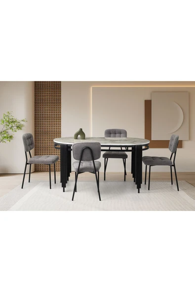 Cleo Masa, Lima Sandalye, Rambla Hg, 160x80 ürün görseli 1