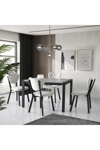 LATO MASA, RİVONE SANDALYE , RAMBLA, 120x74 ürün görseli 1