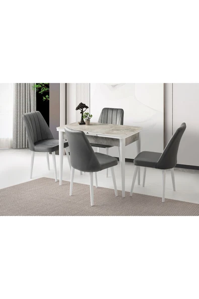 Rüzgar Hg Masa, Lira Sandalye, Rambla, 100x60 ürün görseli 1