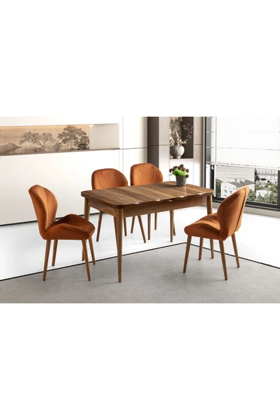 Argun Hg Masa, Calıa Sandalye, Hazar, 130x80 ürün görseli 1