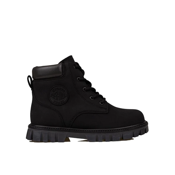 Pepino Siyah Unisex Kauçuk Kaymaz Taban Çocuk Bot ürün görseli 1