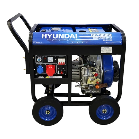 Hyundai DHY9000E Dizel Marşlı Jeneratör – 7,5 kVA ürün görseli 1