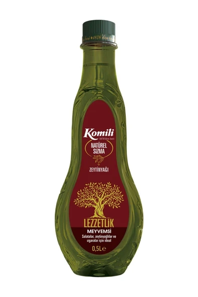 Komili Lezzetlik Meyvemsi Sızma Zetinyağı 0.5 Litre ürün görseli 1