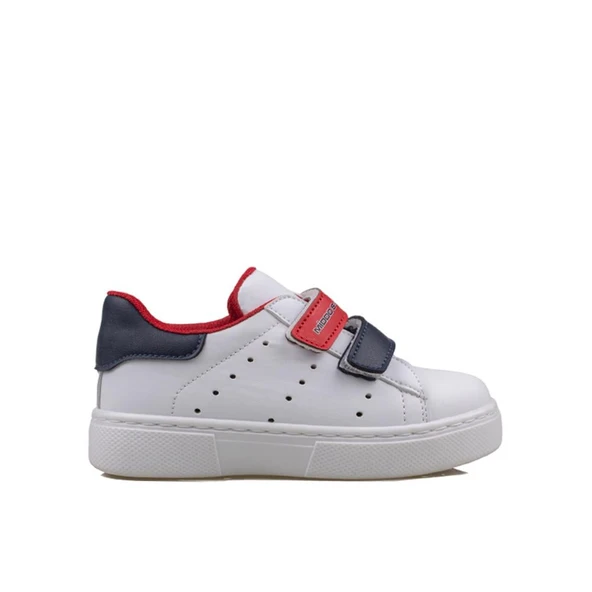 Trend Adımlar Lacivert Erkek Çocuk Mevsimlik Cırtlı Sneaker ürün görseli 1