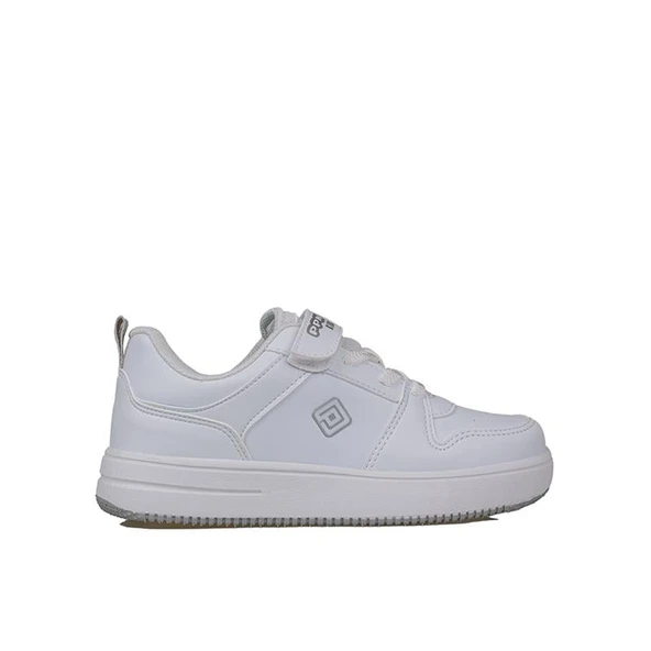 Pepino Beyaz Ultra Hafif Düz Unisex Çocuk Sneaker ürün görseli 1