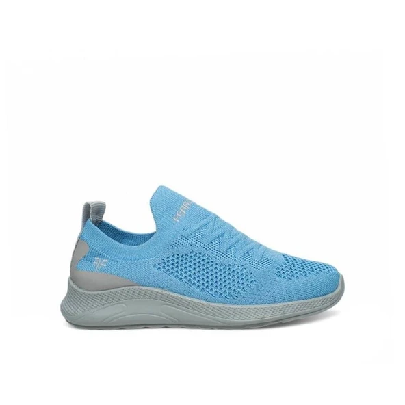 Trend Adımlar Turkuaz Bağcıksız Unisex Çocuk Sneaker ürün görseli 1