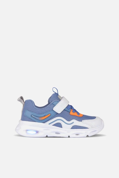 Vicco Mavi Rony Hafif Işıklı Çocuk Sneaker - Resim 6