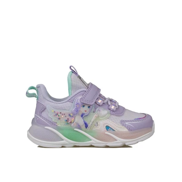 Pepino Lila Kız Çocuk Işıklı Patik Sneaker ürün görseli 1