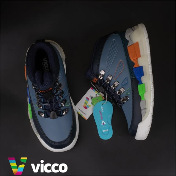 Vicco Mavi Ellen Işıklı Unisex Bot - Resim 6