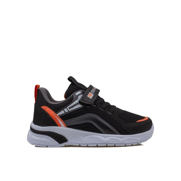 Trend Adımlar Turuncu Cırt Cırtlı Unisex Çocuk Spor Ayakkabı ürün görseli 1