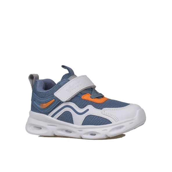 Vicco Mavi Rony Hafif Işıklı Çocuk Sneaker - Resim 2
