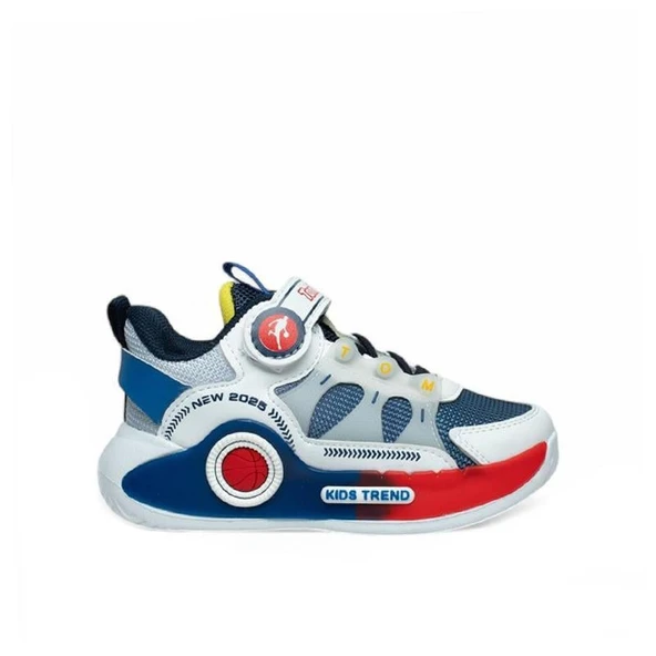 Trend Adımlar Mavi Erkek Çocuk Ultra Hafif Yarım Boğaz Sneaker ürün görseli 1