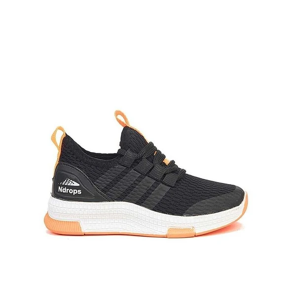 Trend Adımlar Turuncu Unisex Patik Lastikli Çocuk Spor Ayakkab ürün görseli 1