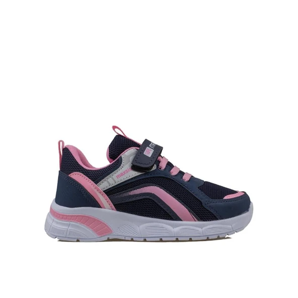 Trend Adımlar Lacivert Cırt Cırtlı Unisex Çocuk Spor Ayakkabı ürün görseli 1