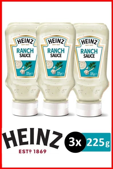Heinz Ranch Sos 225 gr x 3 Adet ürün görseli 1